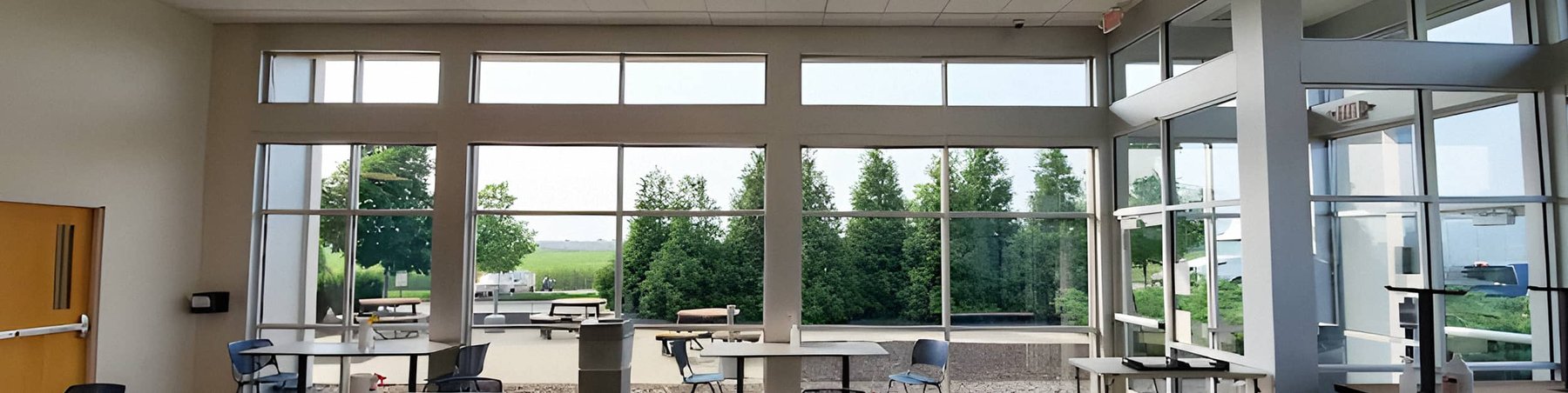 commercial window cleaning in Marysville, Ohio
